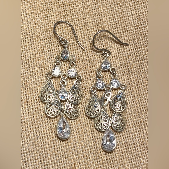 Silpada “Cascading Earrings” - Picture 3 of 9